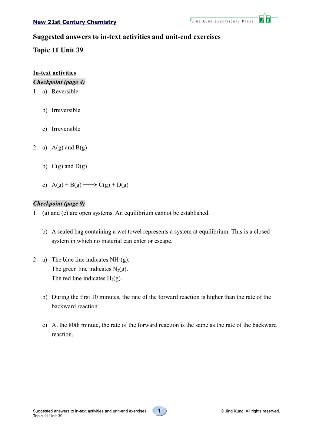 Suggested Answers to In-Text Activities and Exercises s2