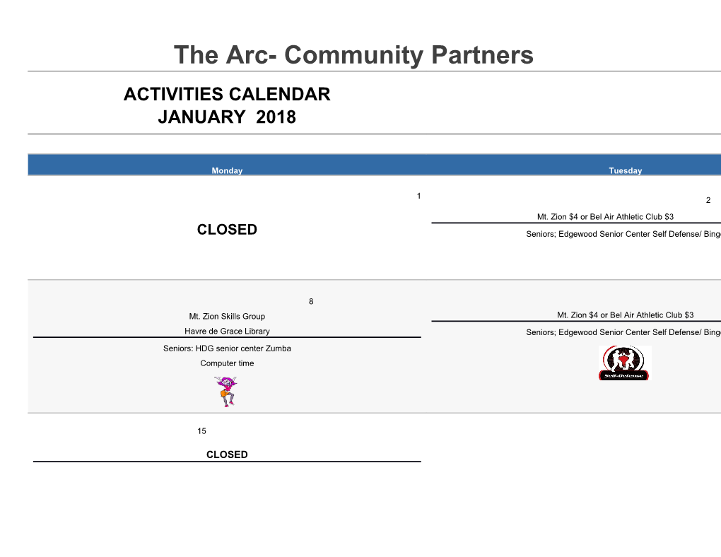 The Arc- Community Partners