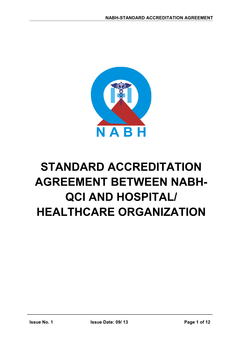 Nabh-Standard Accreditation Agreement