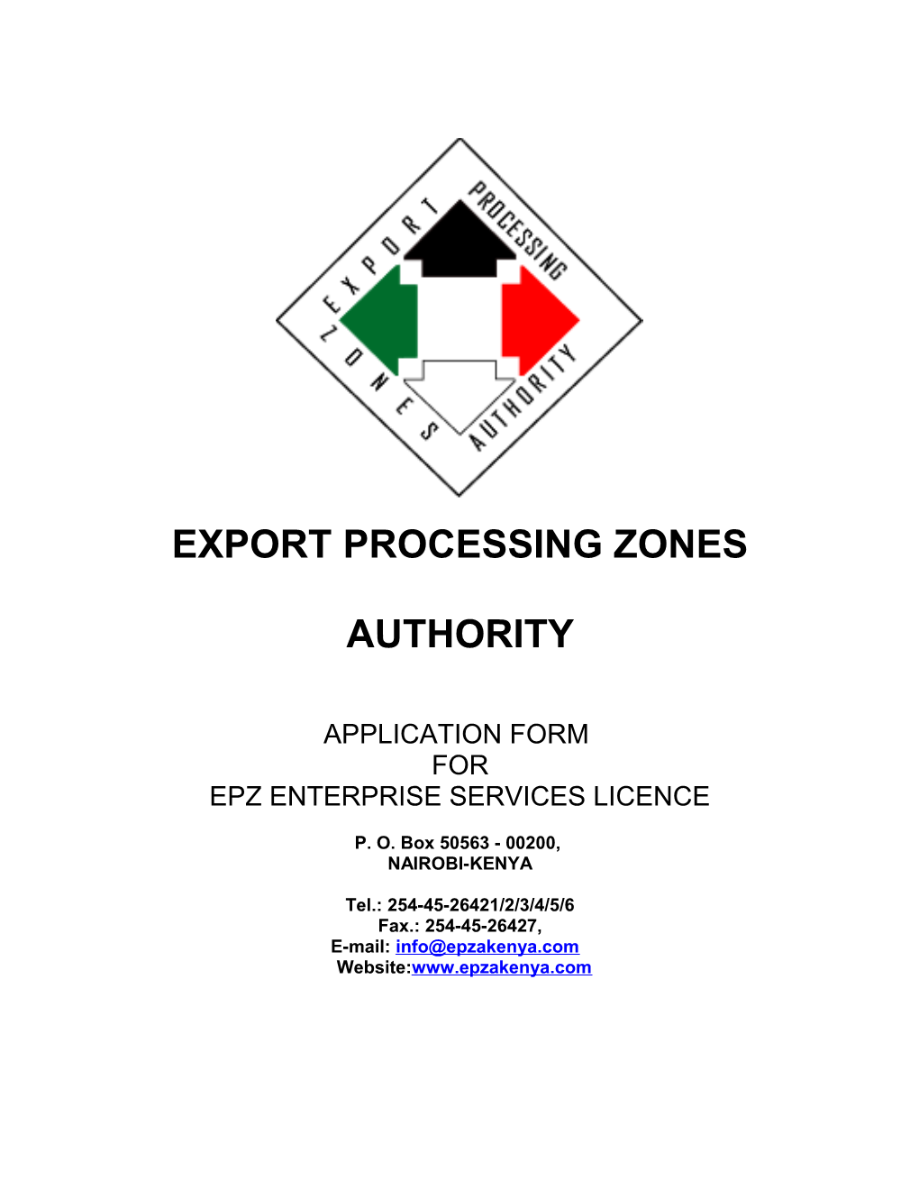 Export Processing Zones