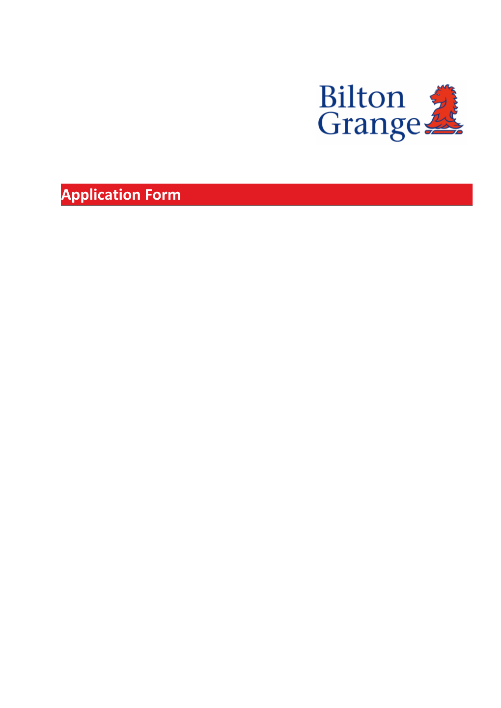 Emp: Safer Recruitment Pack: Application Form V4.3 15 Dec 16