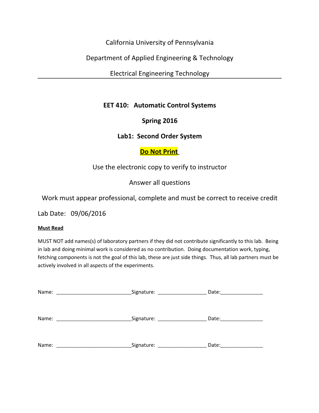 Department of Applied Engineering & Technology s1