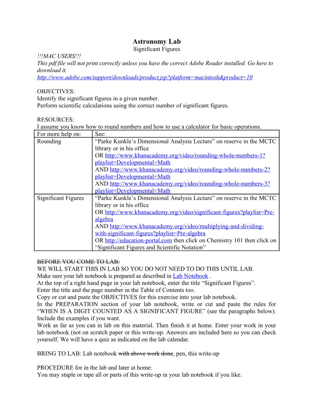 Significant Figures Page 2 of 8