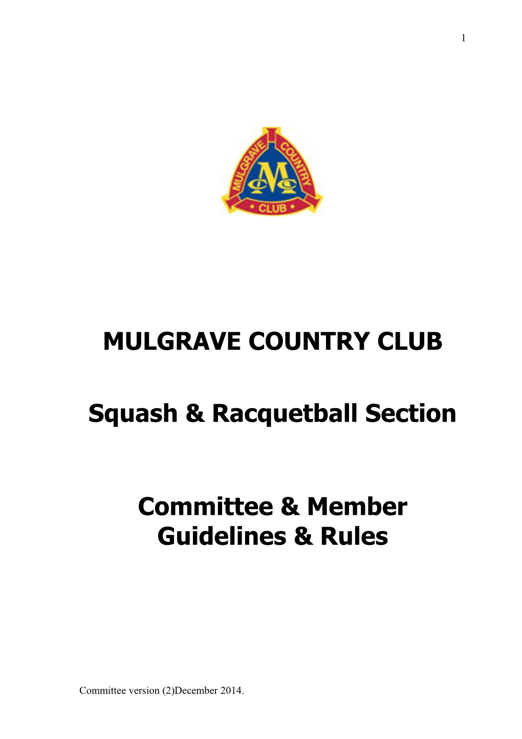 Mulgrave Country Club