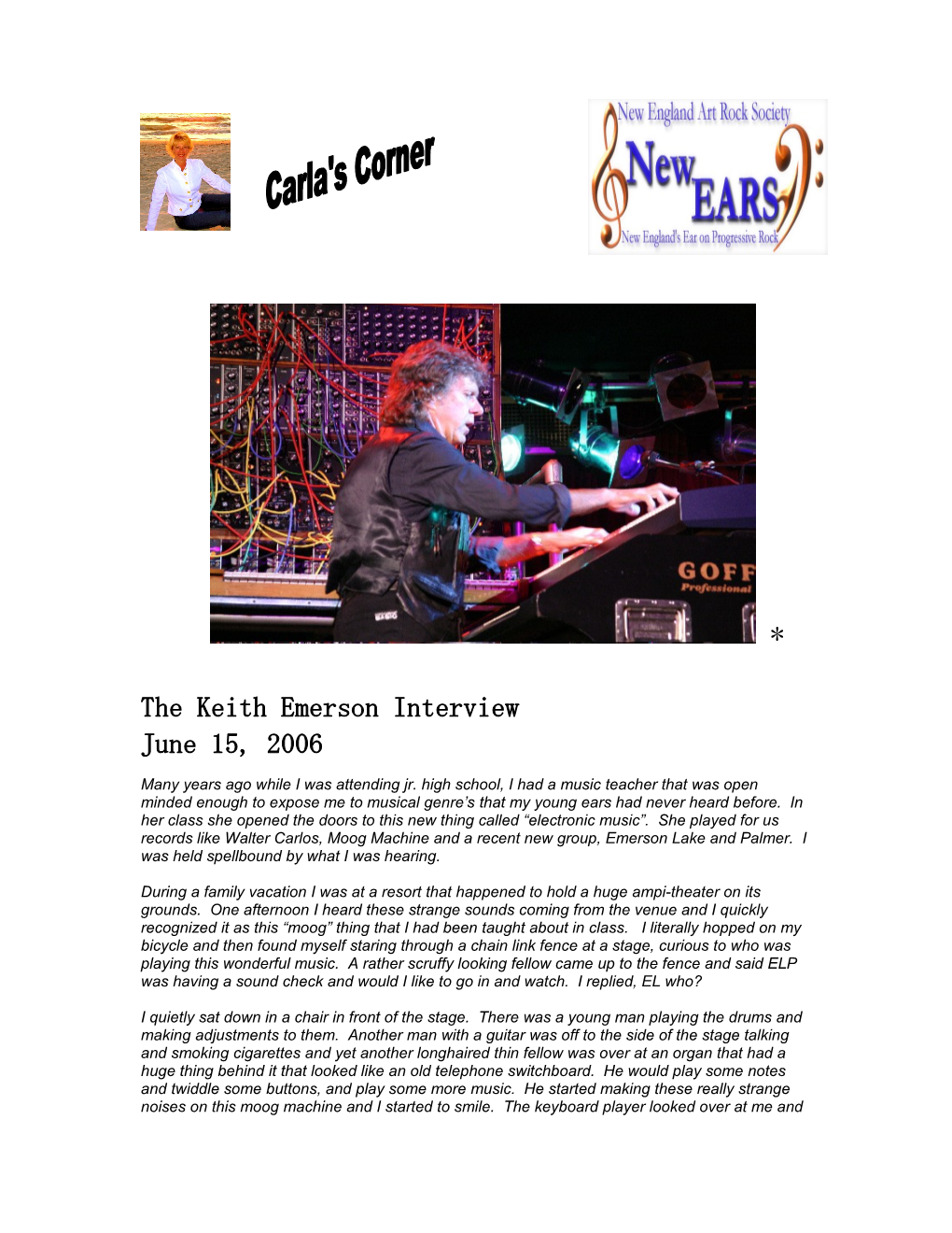 The Keith Emerson Interview