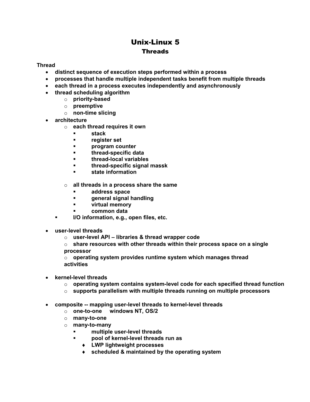 Distinct Sequence of Execution Steps Performed Within a Process