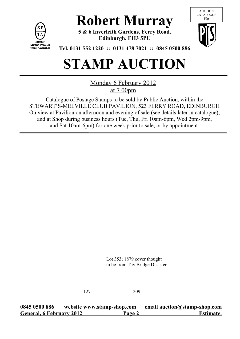 Robert Murray Stamp Auction s4