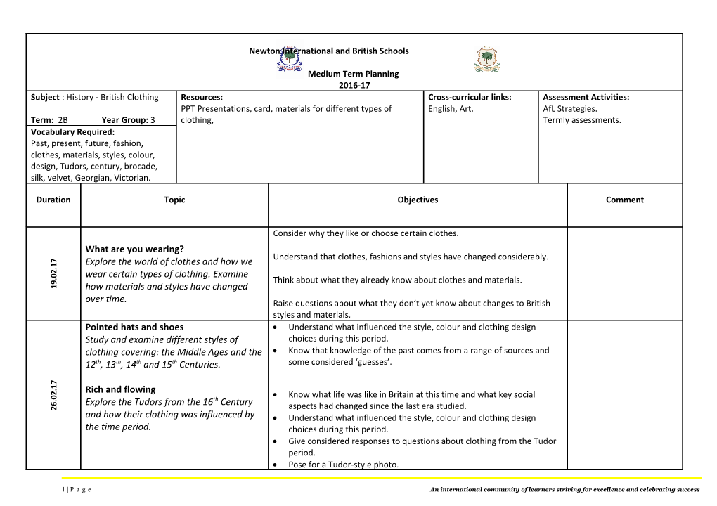 Al Ain English Speaking School Weekly Literacy Planning Sheet s4