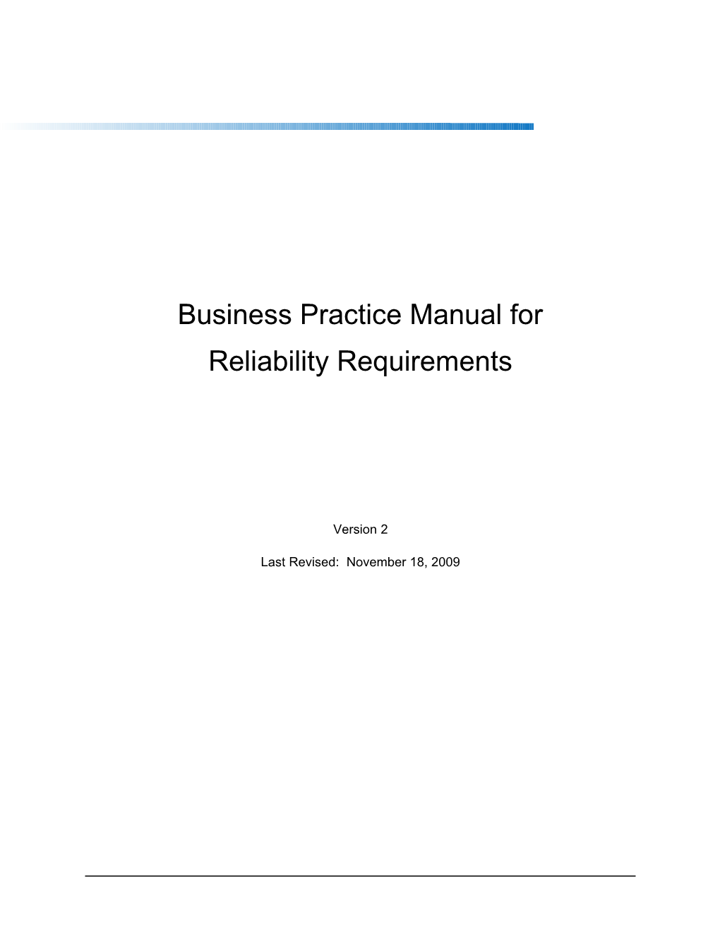 Business Practice Manual For s13