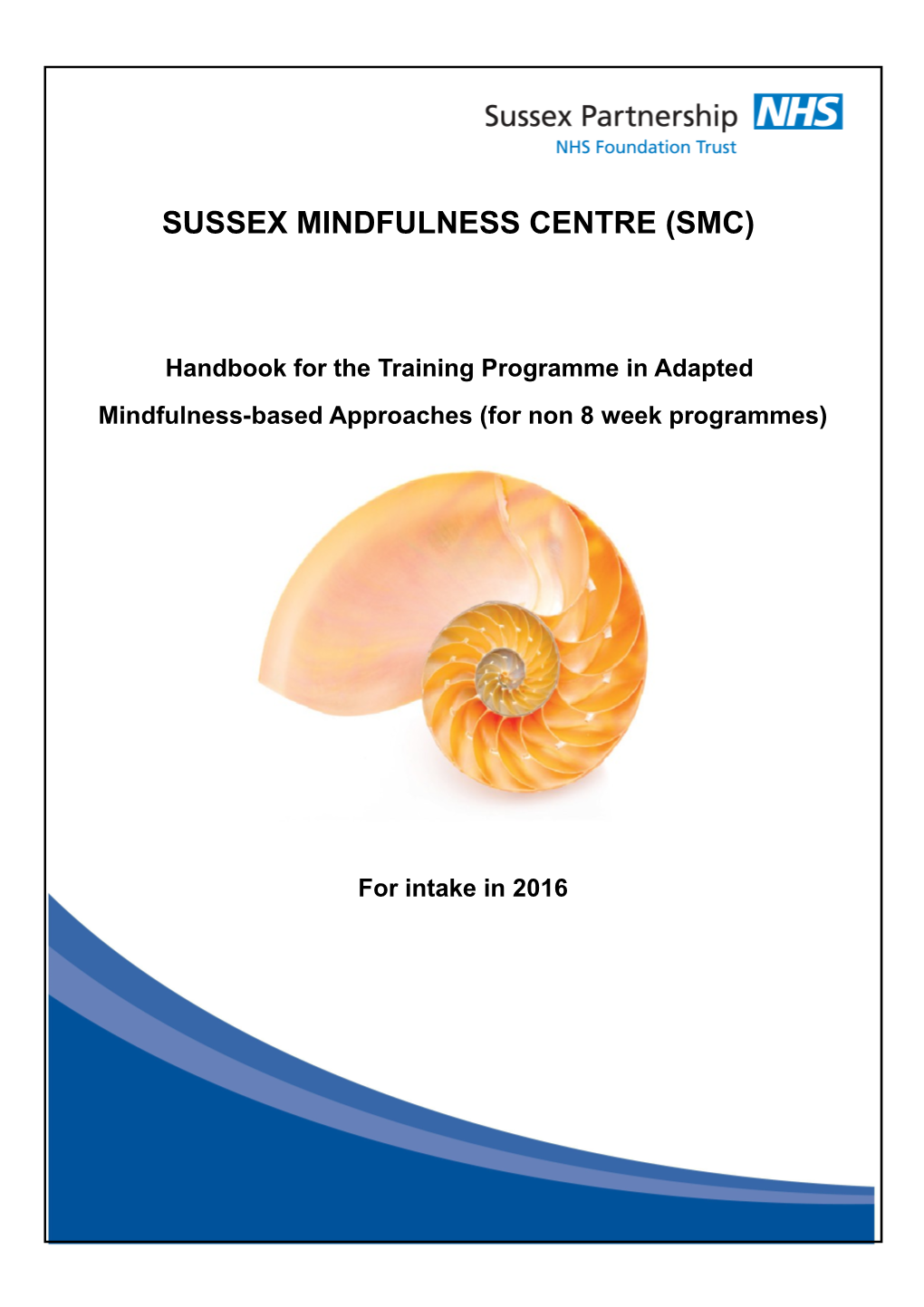 Sussex Mindfulness Centre (Smc)