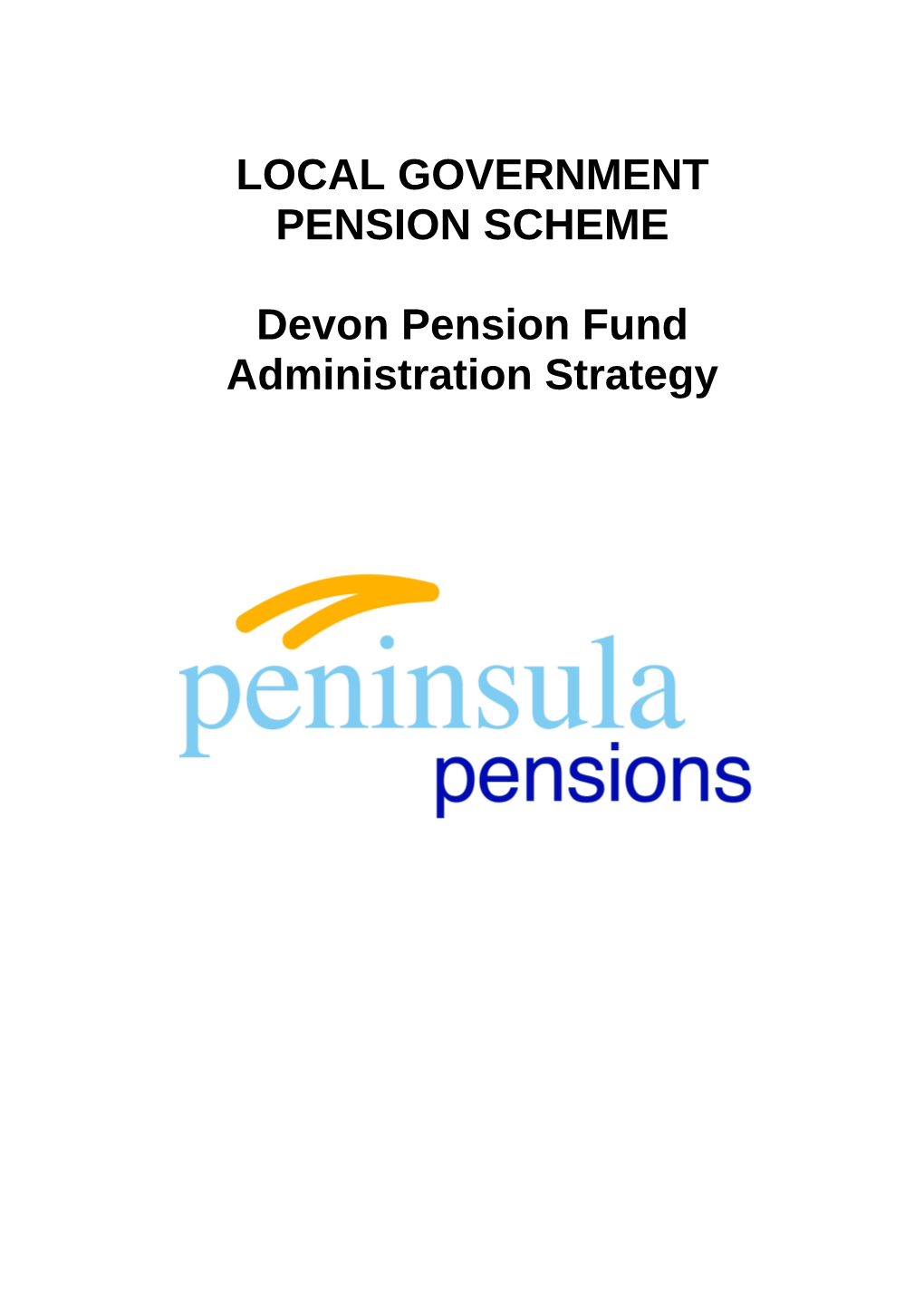 Pension Administration Strategy