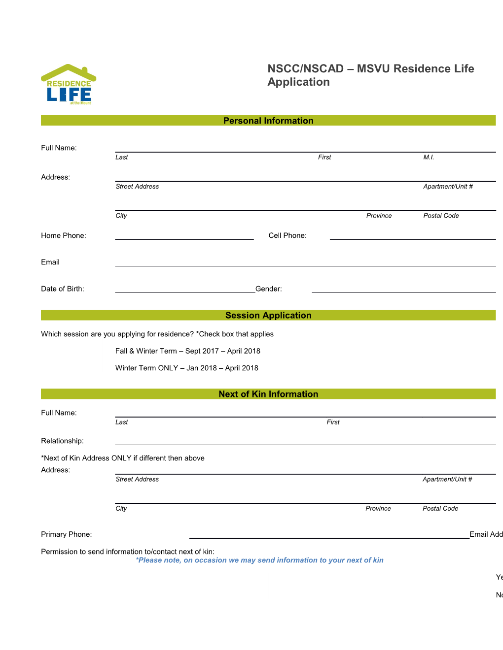Employee Information Form s1