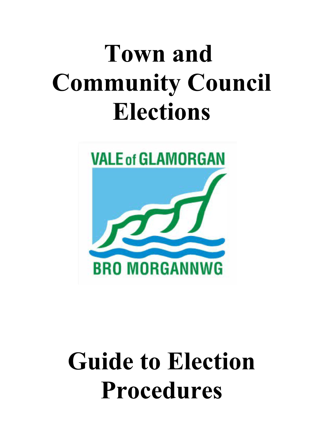 F) Community Councils - Guide to Elections Proposed Track Changes