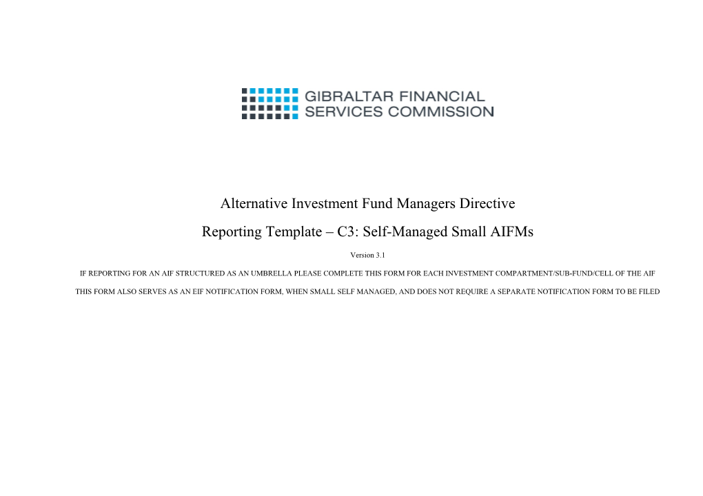 Alternative Investment Fund Managers Directive