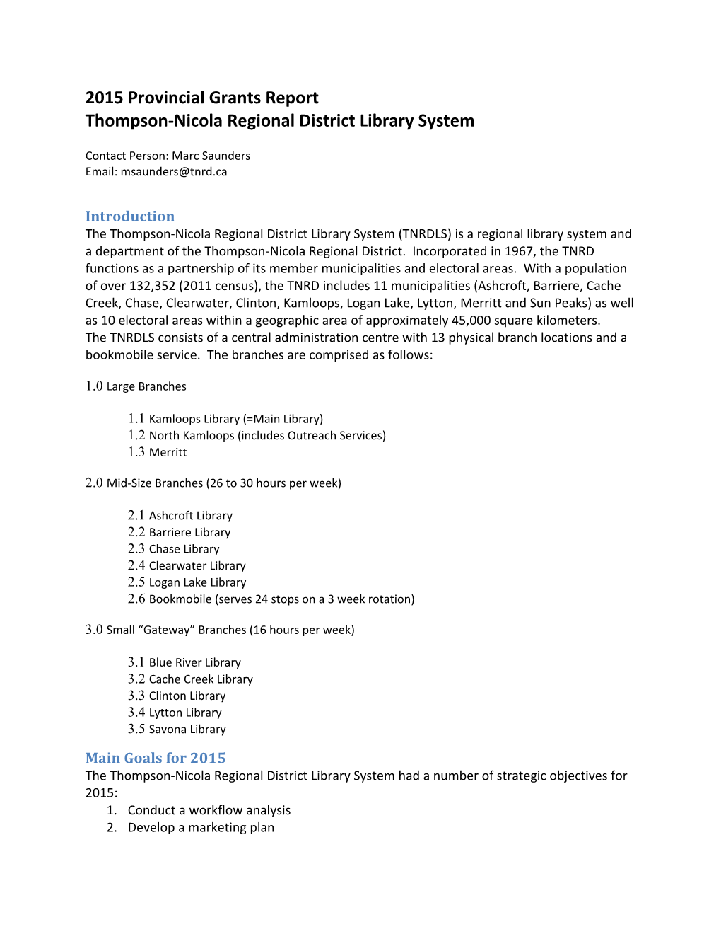 Thompson-Nicola Regional District Library System