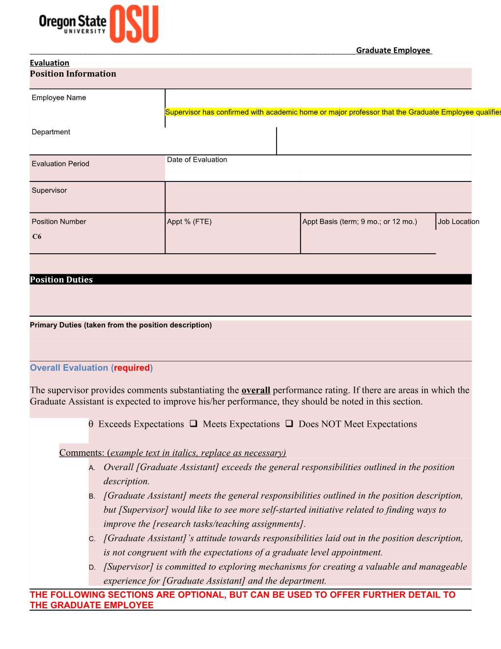 Position Information