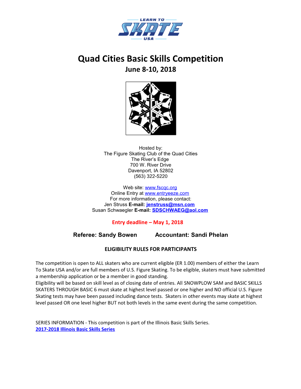 Quad Cities Basic Skills Competition
