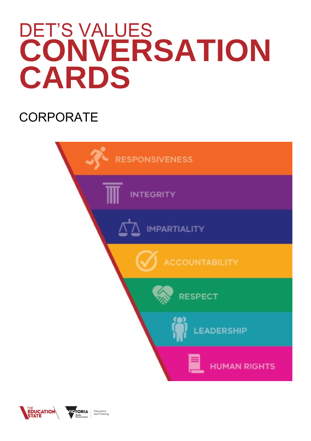 DET's Values Conversation Cards - Corporate