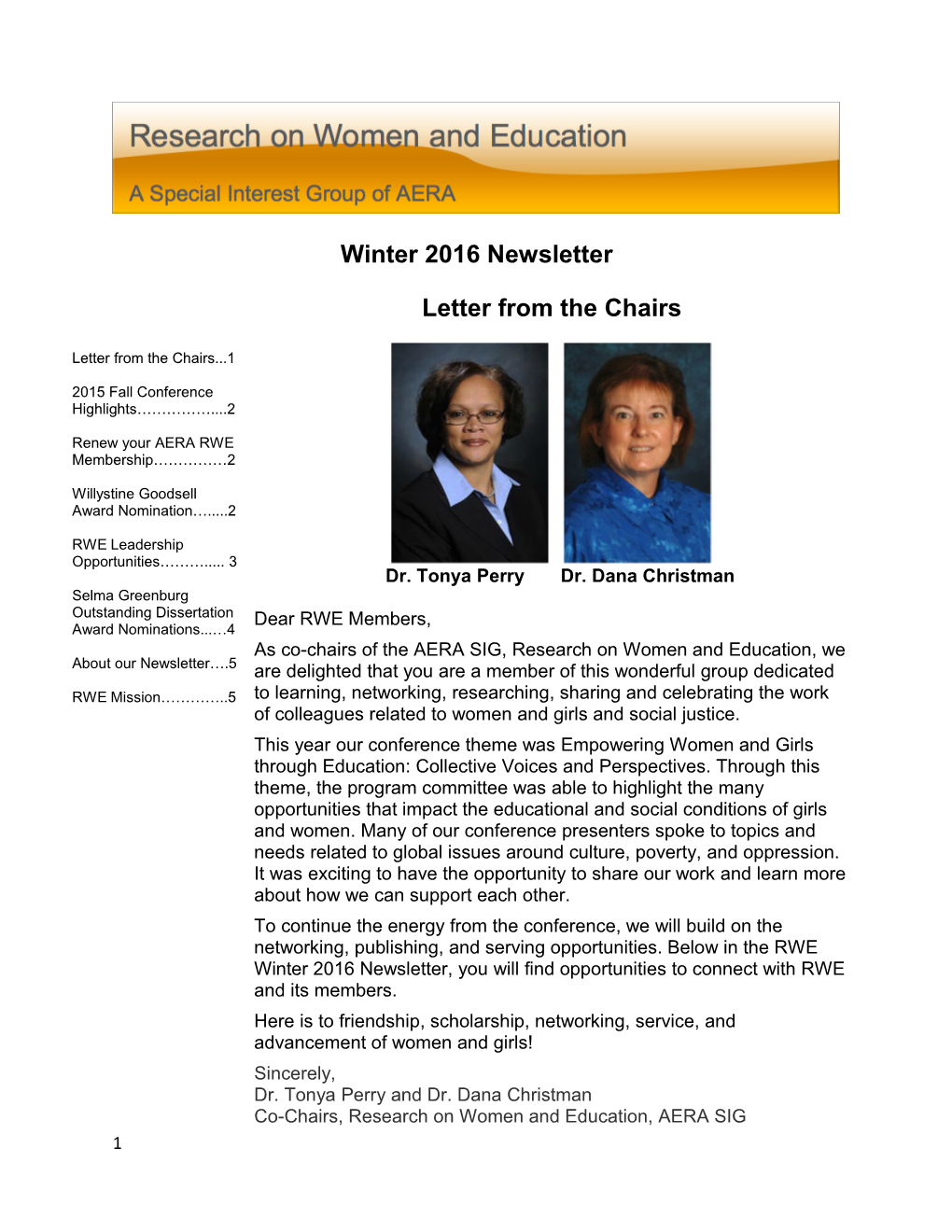 2015 Annual Fall Conference Highlights