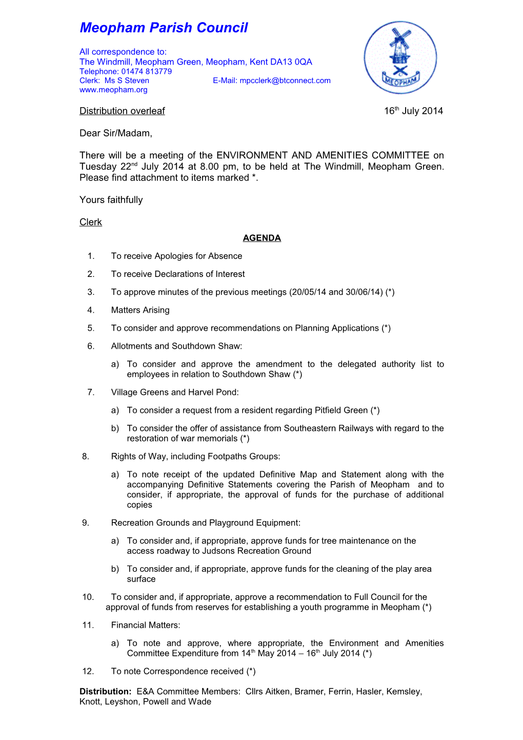 Meopham Parish Council s2