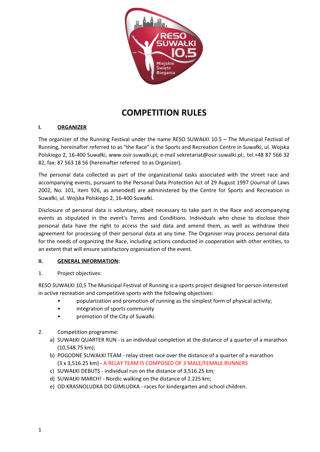 Competition Rules