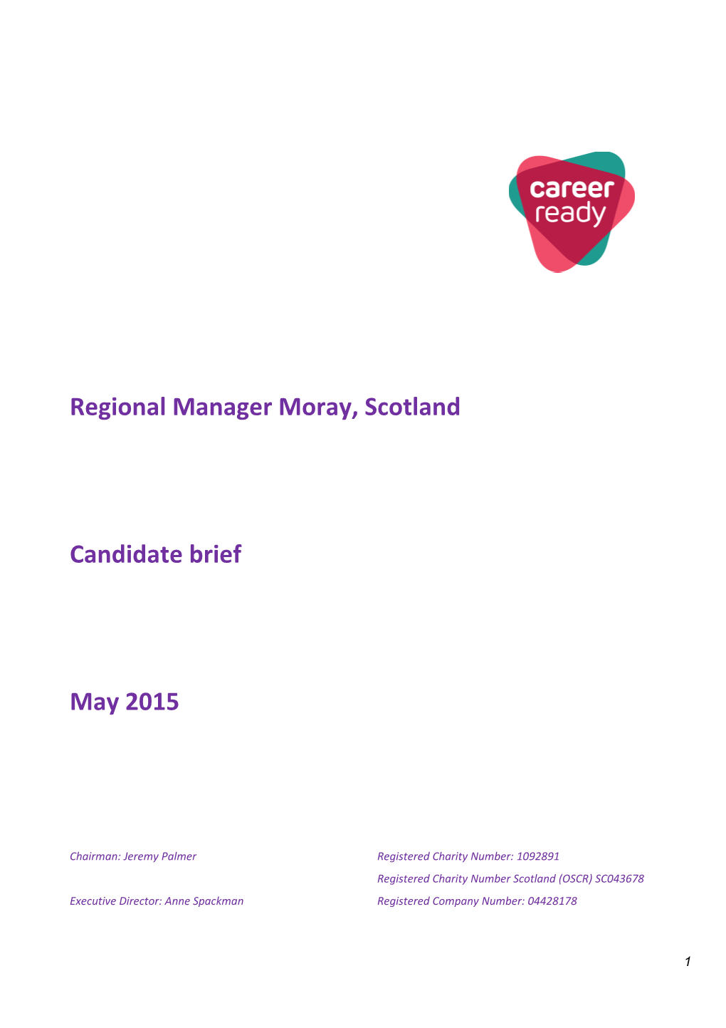 Regional Manager Moray, Scotland