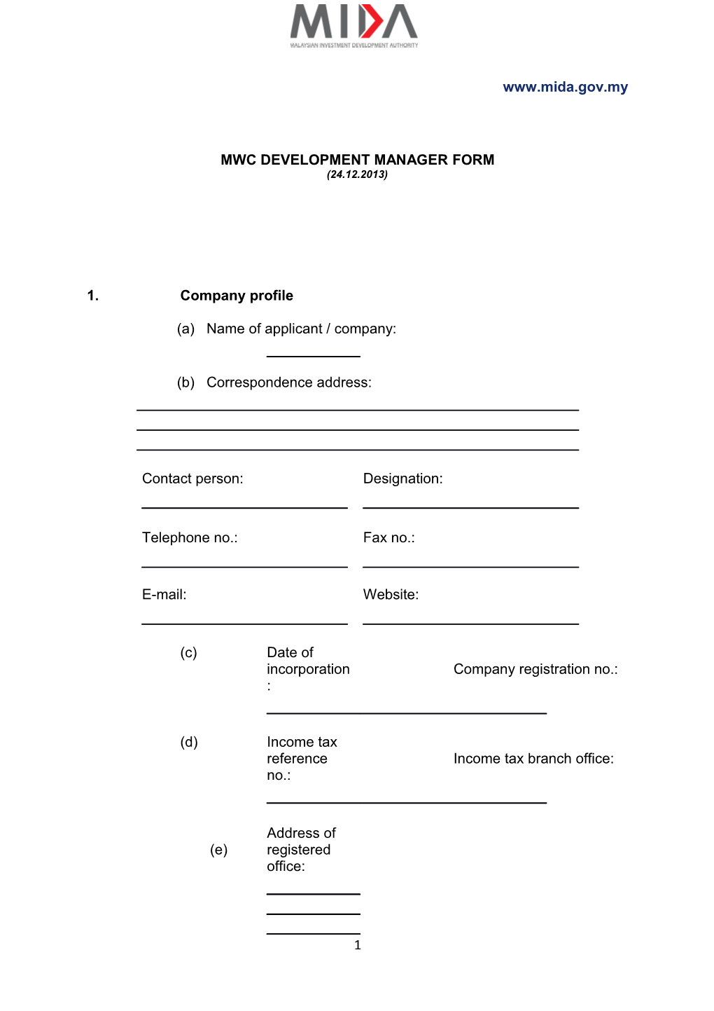 2. Corporate Structure