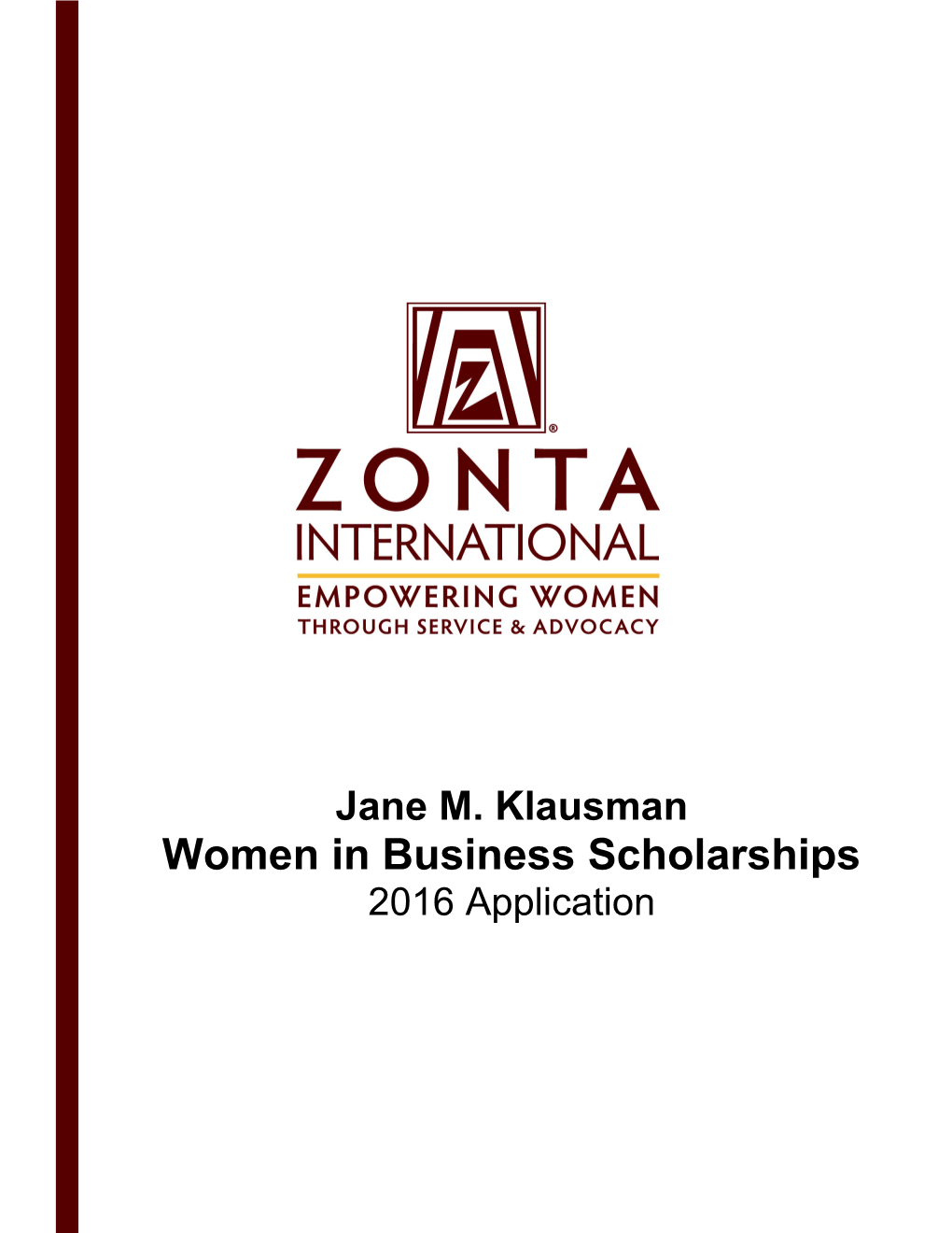 A Zonta International Program, Funded Through the Zonta International Foundation s2