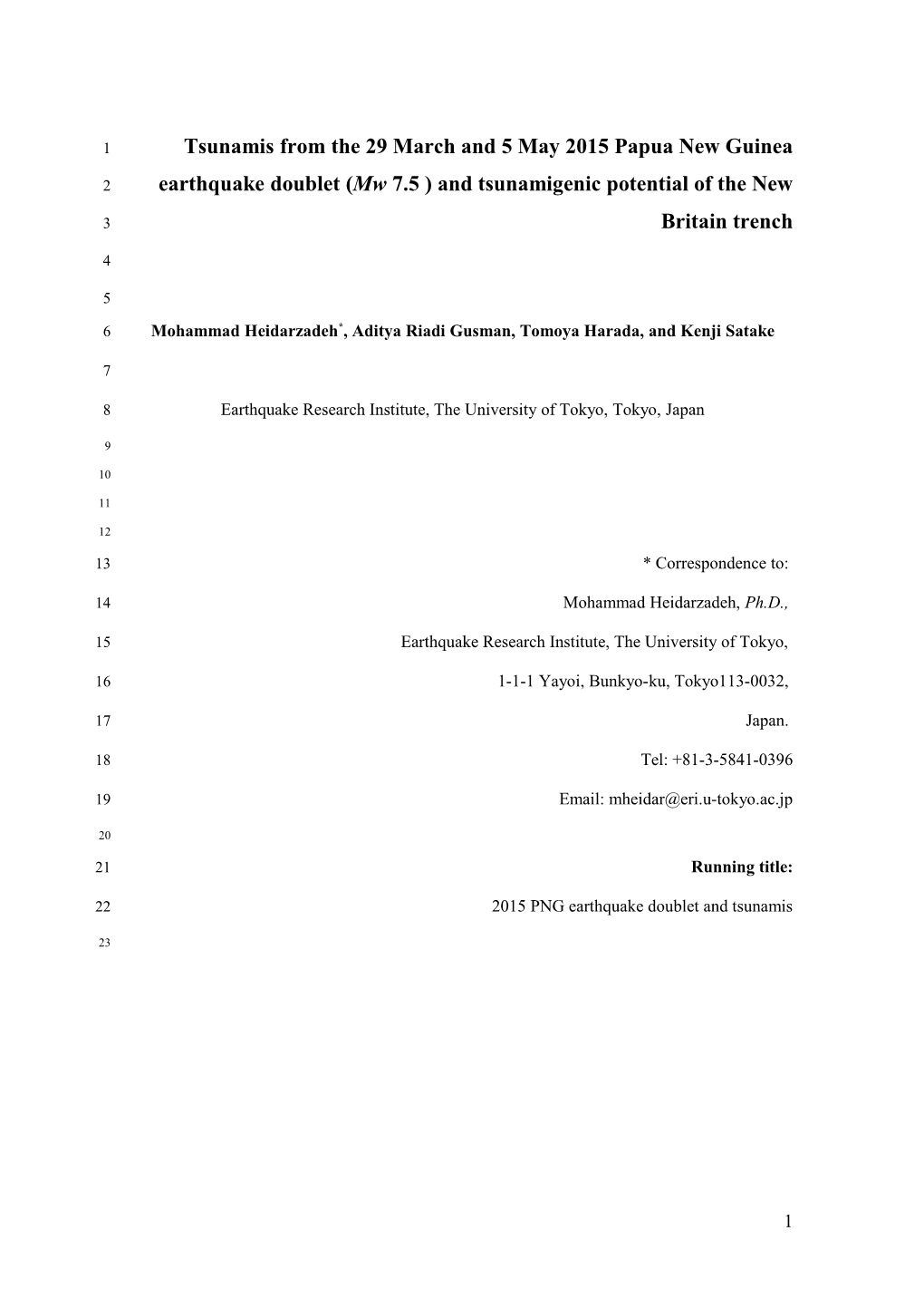 Preliminary Estimation of Tsunami Hazards Associated with the Makran Subduction Zone