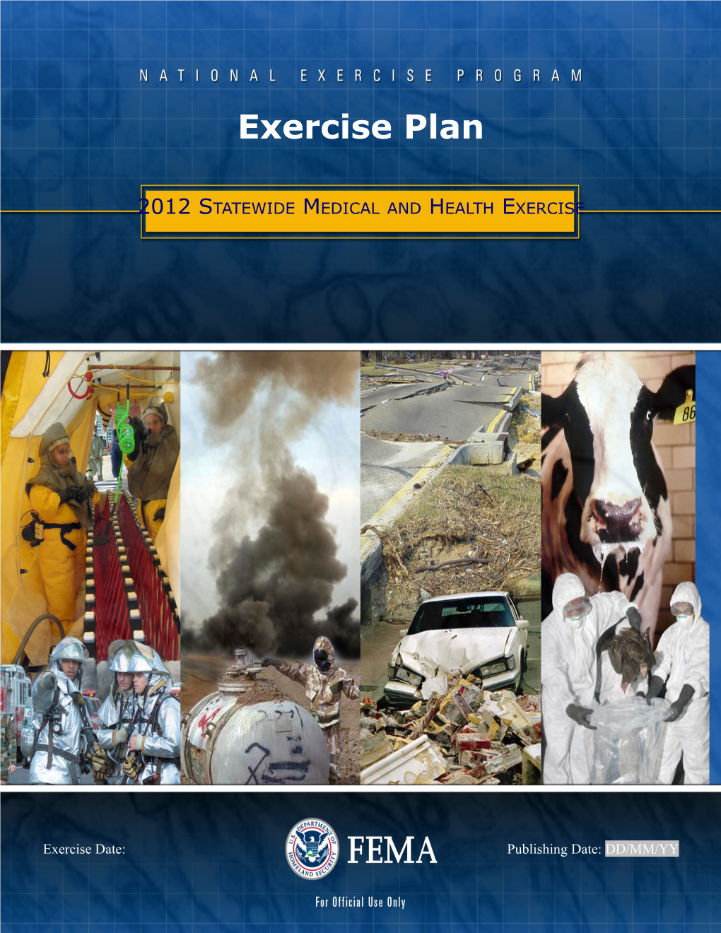 Exercise Plan 2012 Statewide Medical and Health Exercise