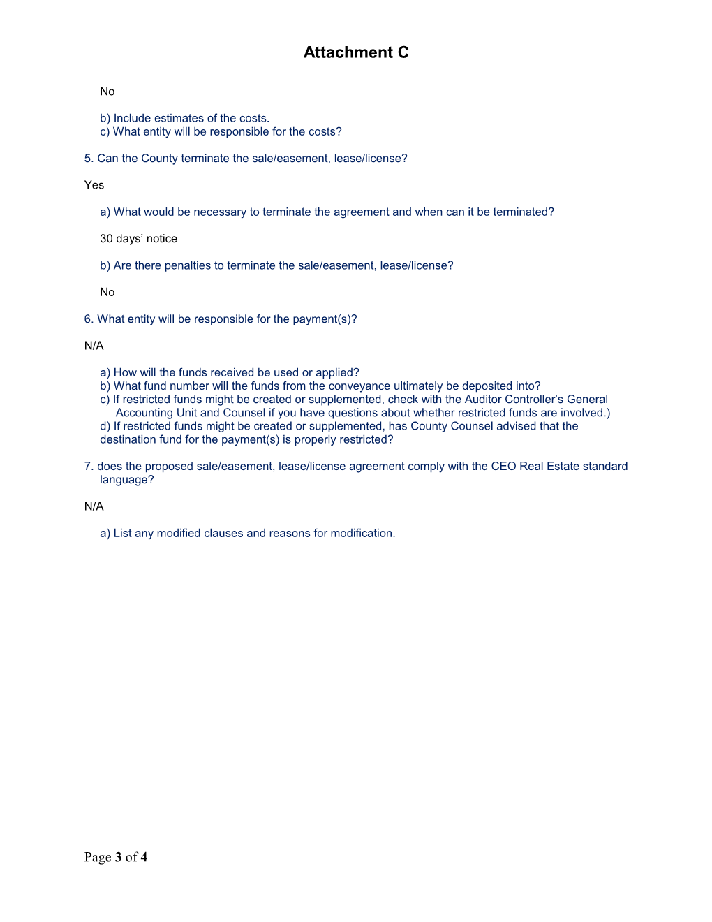 Real Property Conveyancequestionnaire* for ASR