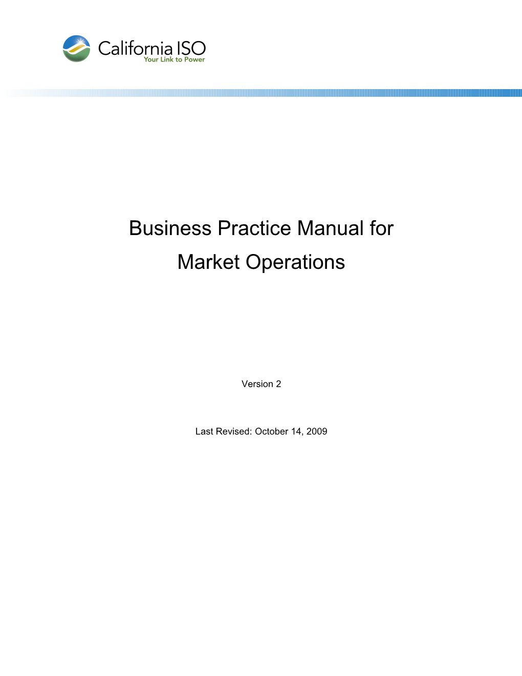 Business Practice Manual For s3