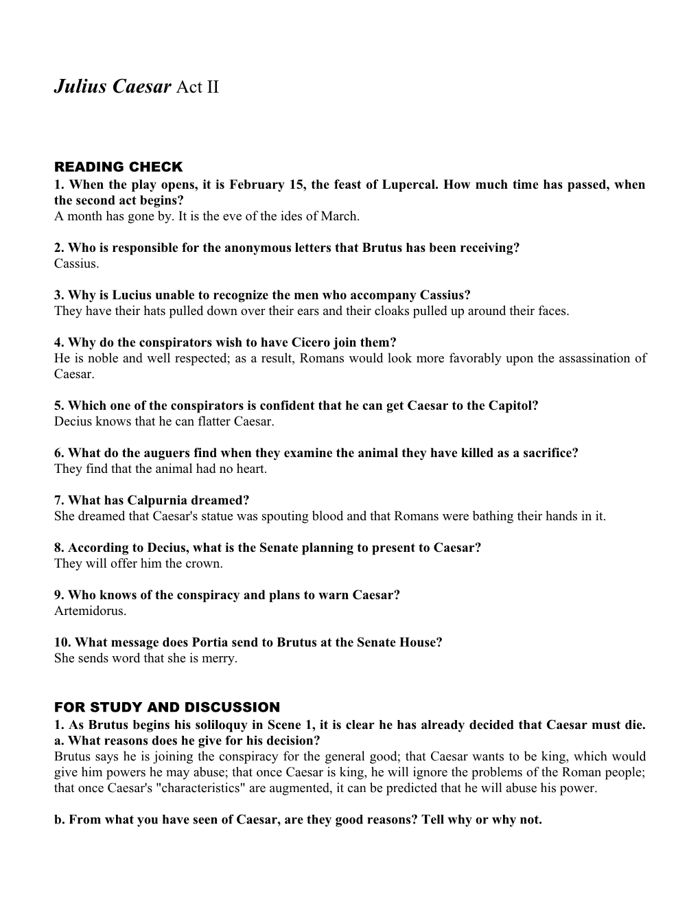 3. Why Is Lucius Unable to Recognize the Men Who Accompany Cassius?