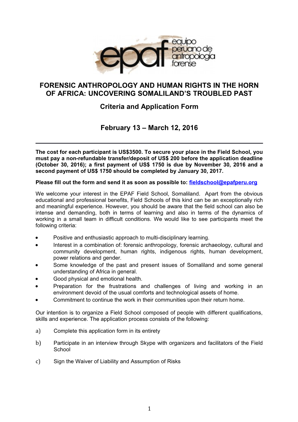 Criteria and Application Form s1