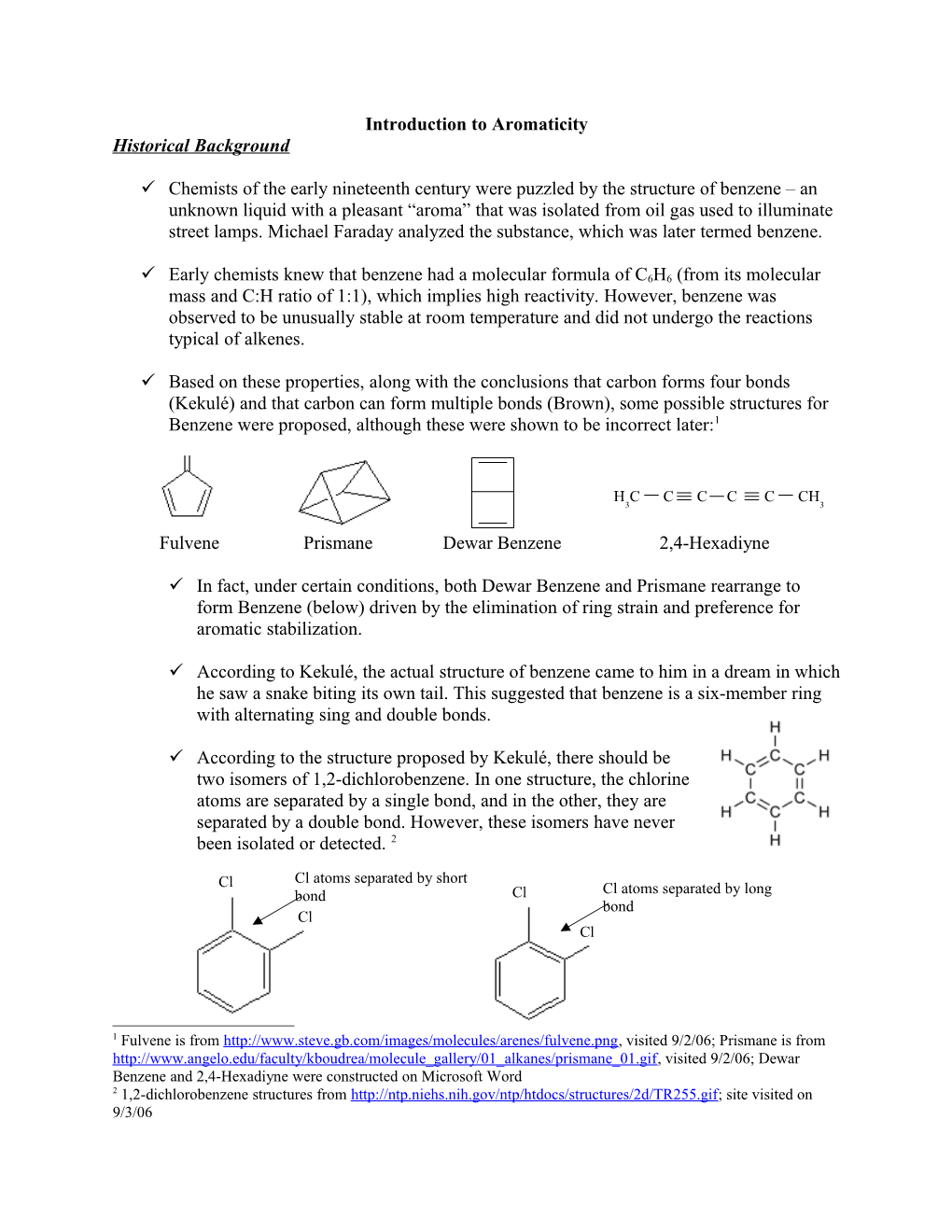 Introduction to Aromaticity