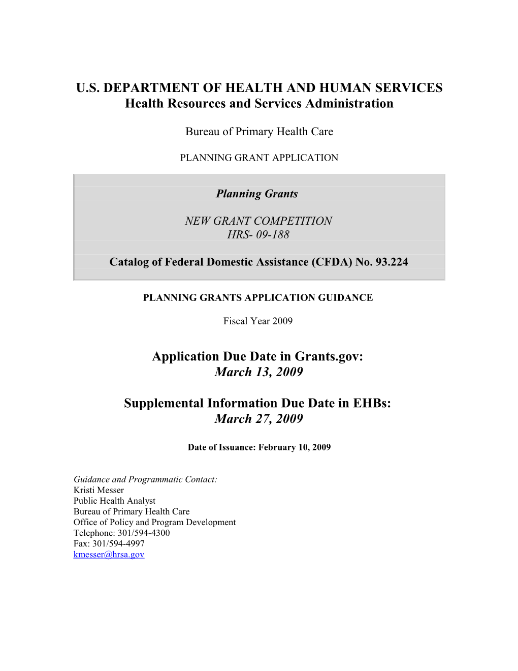 U.S. Department of Health and Human Services s15