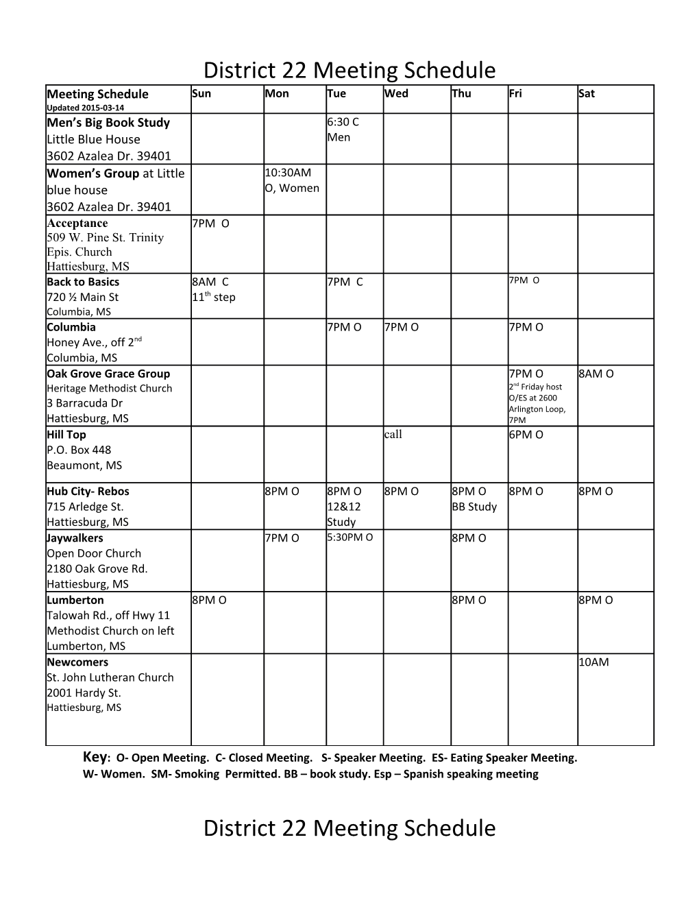 AA Meeting Schedule Page1-EDIT1