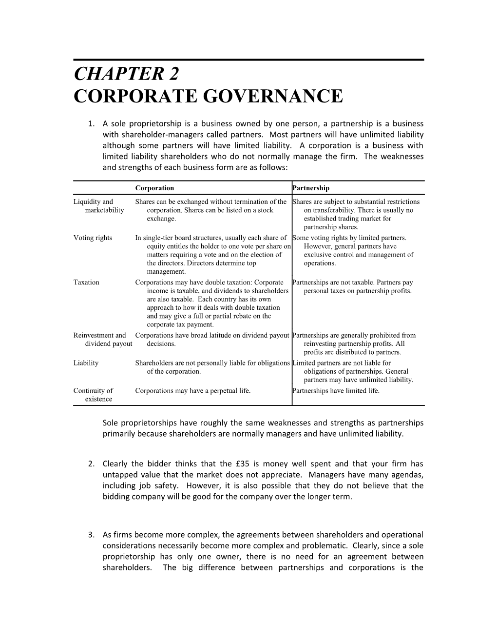 Corporate Governance