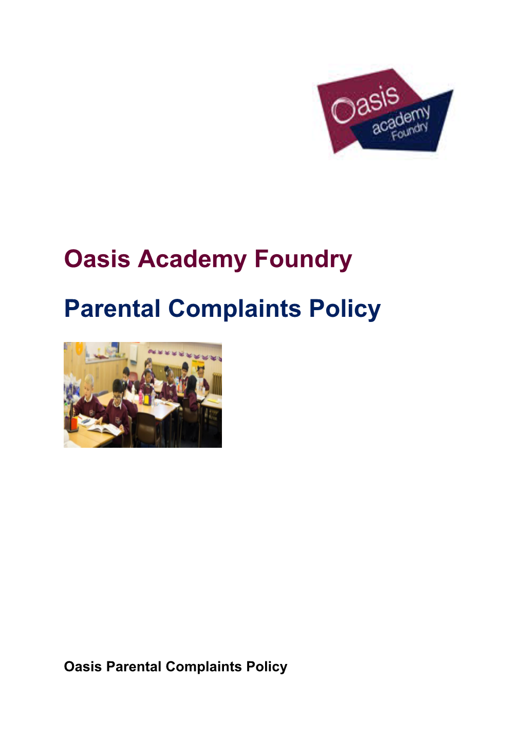 Oasis Academy Foundry