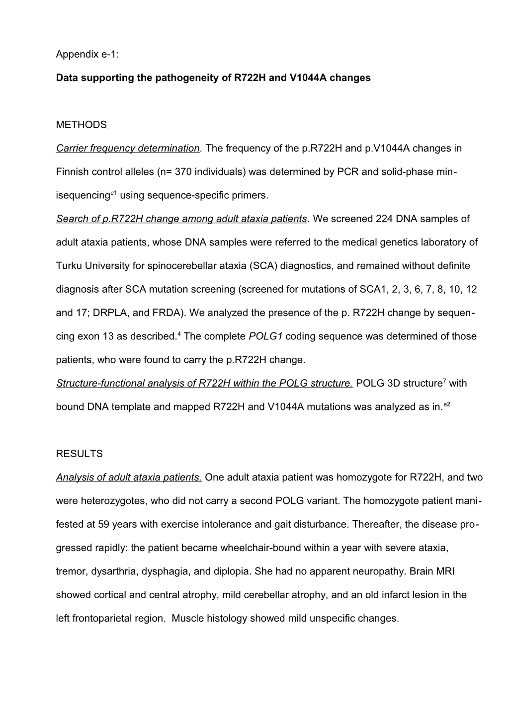 Data Supplement: Appendix E-2