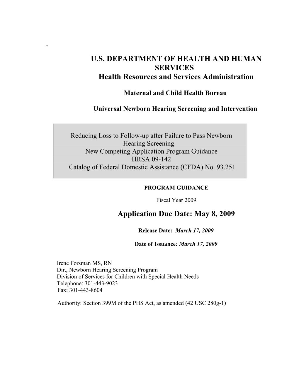 U.S. Department of Health and Human Services s12