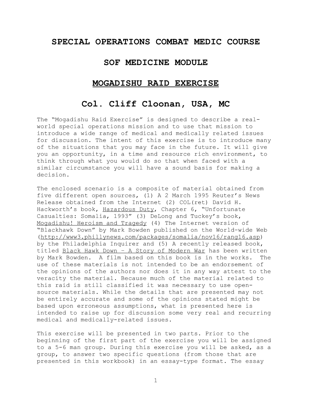 Chronology of U.S., U.N. Intervention