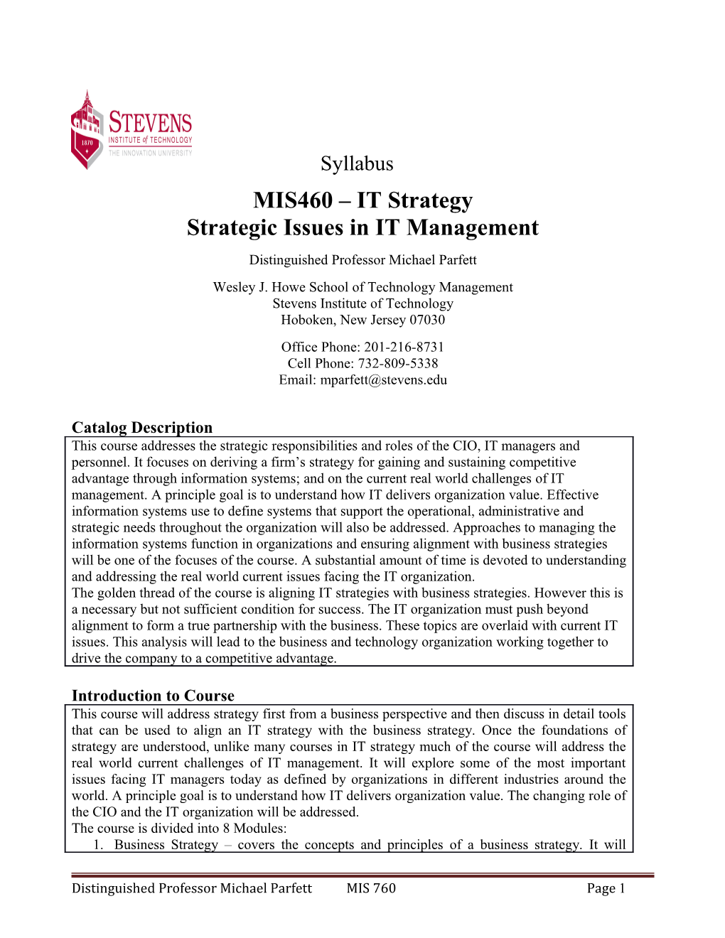 Strategic Issues in IT Management s1