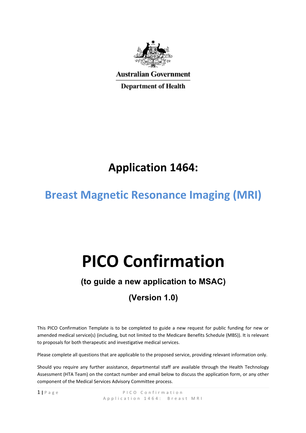 Breast Magnetic Resonance Imaging (MRI)