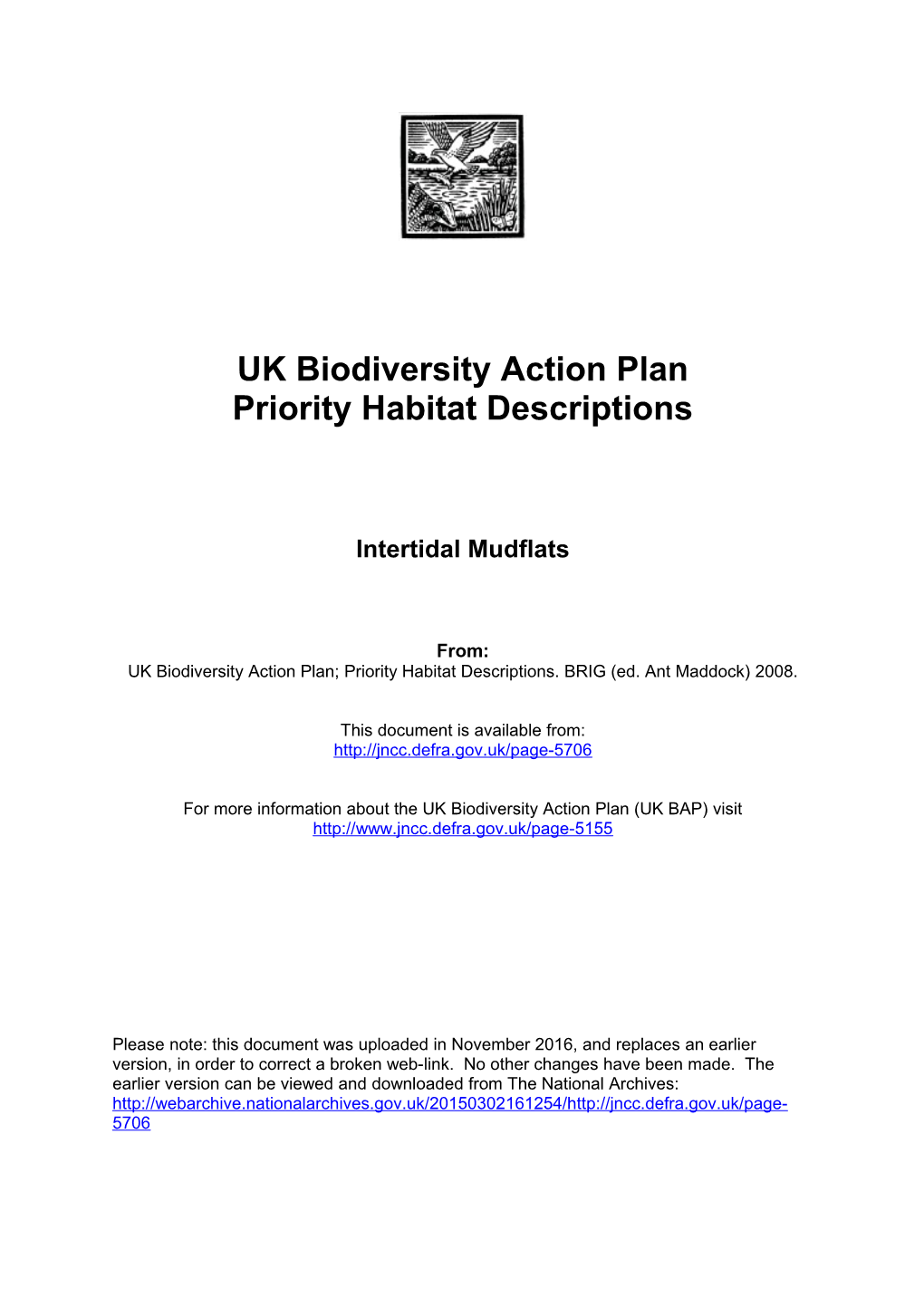 UK Biodiversity Action Plan s2