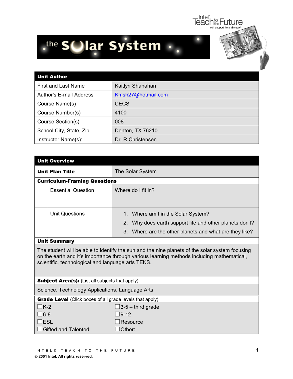 Unit Plan Template s21