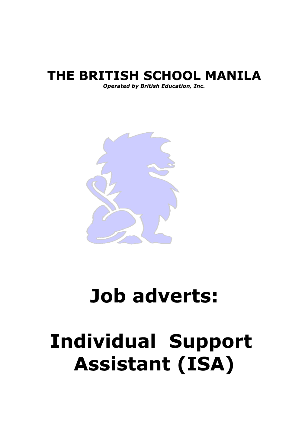 The British School Manila