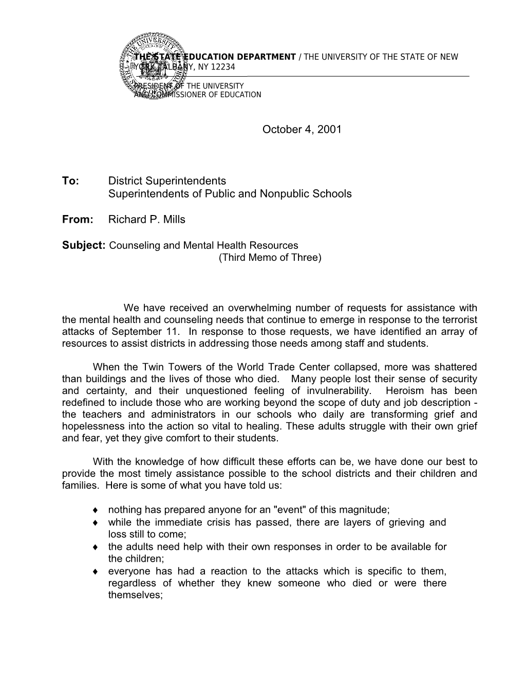 Superintendents of Public and Nonpublic Schools