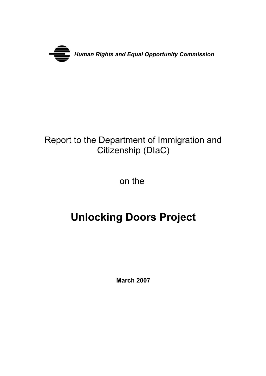 Unlocking Doors Project Report