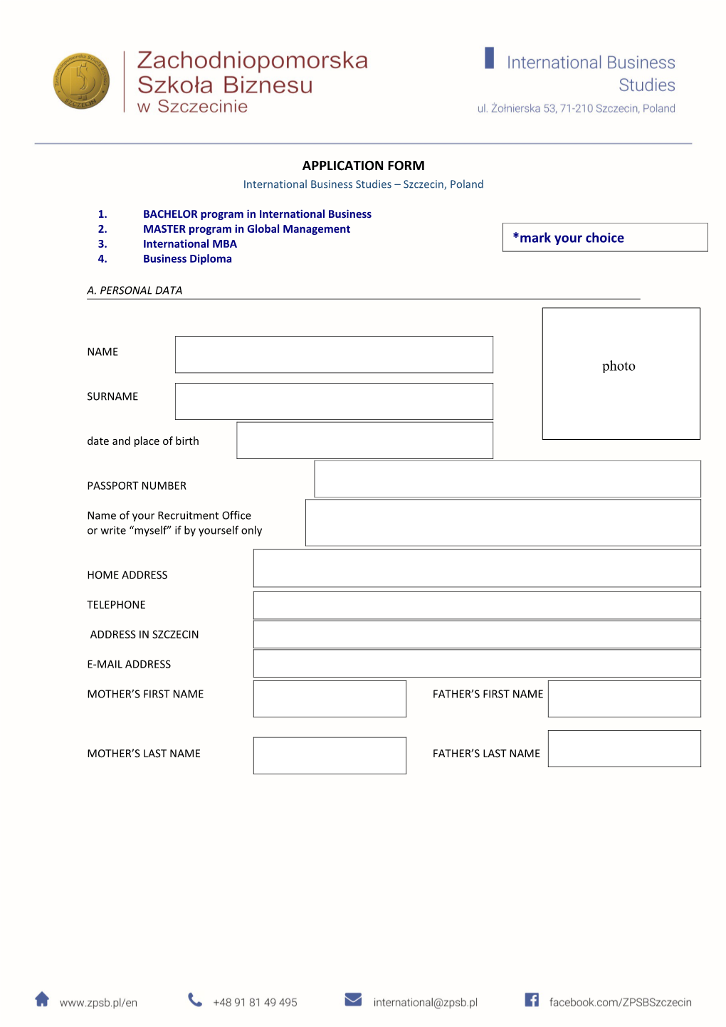 International Business Studies Szczecin, Poland